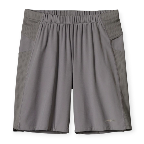 Patagonia Other - PATAGONIA NINE TRAILS Grey 8" Running Shorts XL
